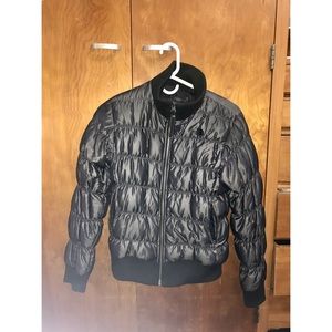 North Face Puffy Bomber Jacket